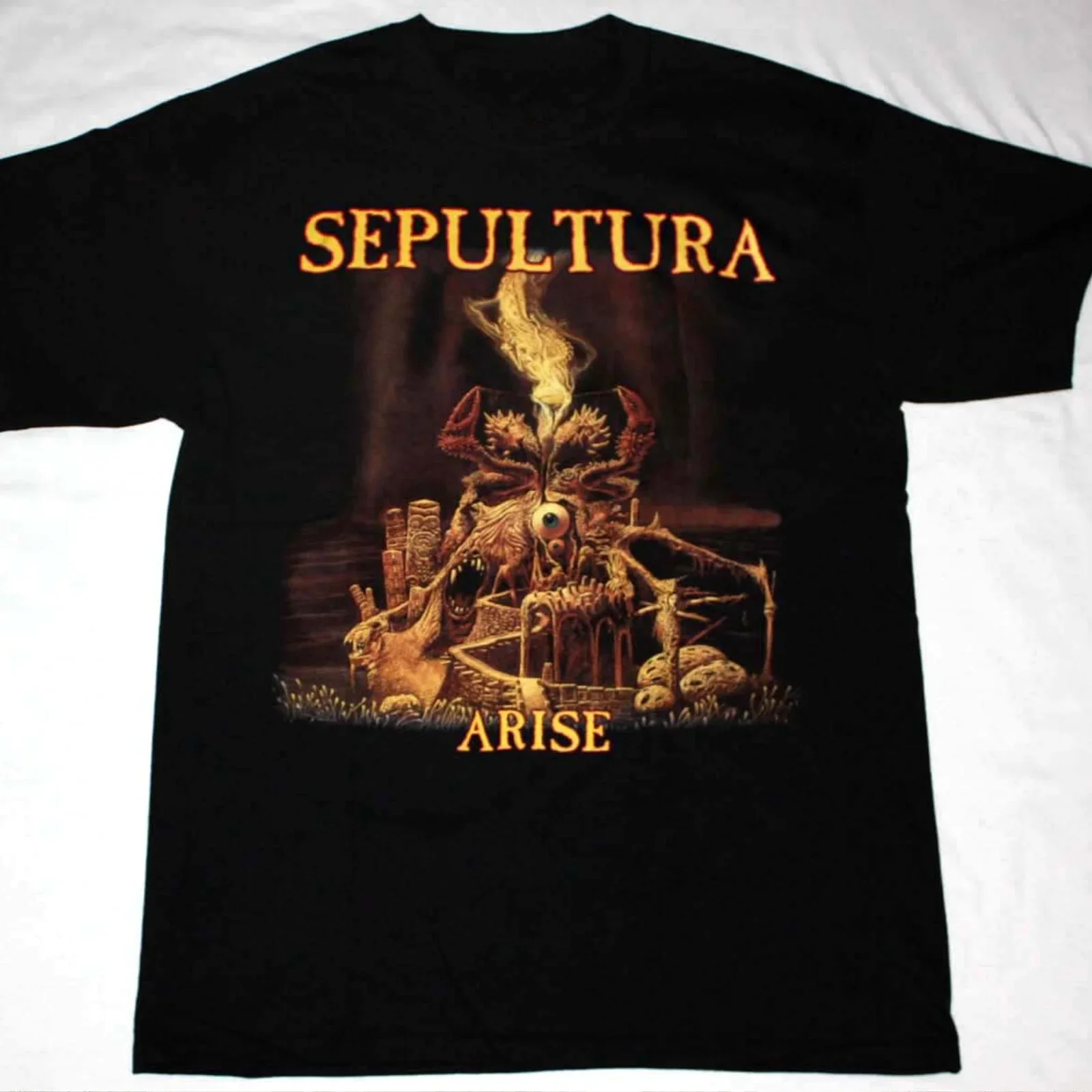 Sepultura Arise Album T-Shirt Black Cotton Tee All Sizes S to 5XL XX362