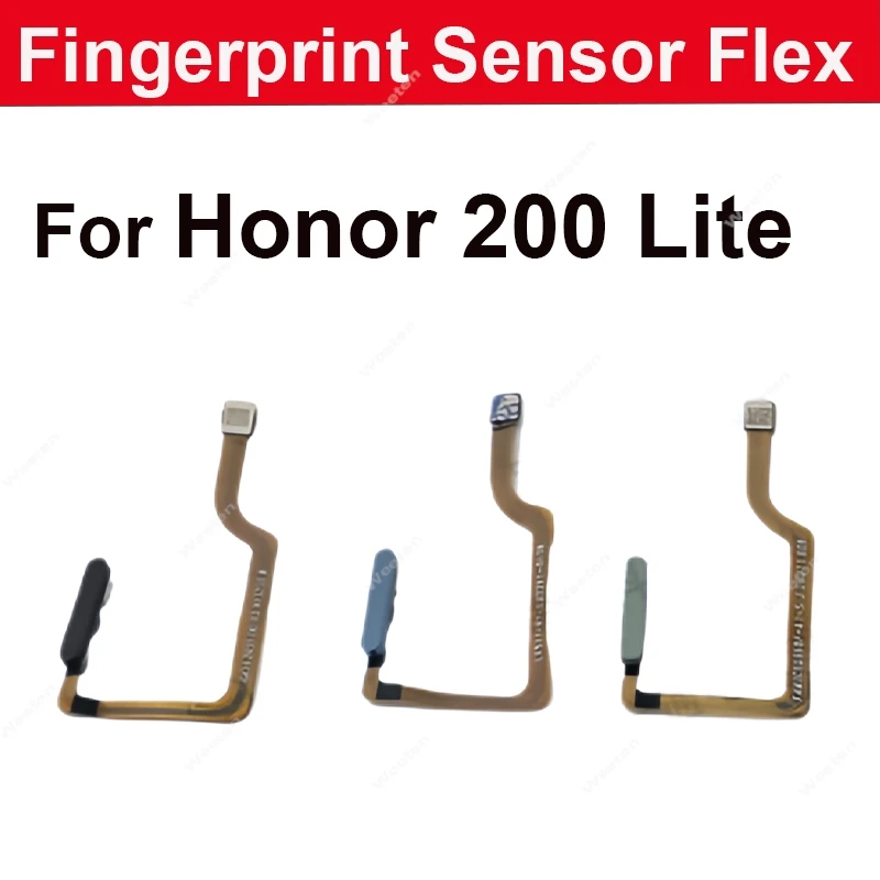 Fingerprint Sensor Flex For Huawei Honor 200 Lite Durable Flexible Material Reliable Performance Accessory Connection Parts