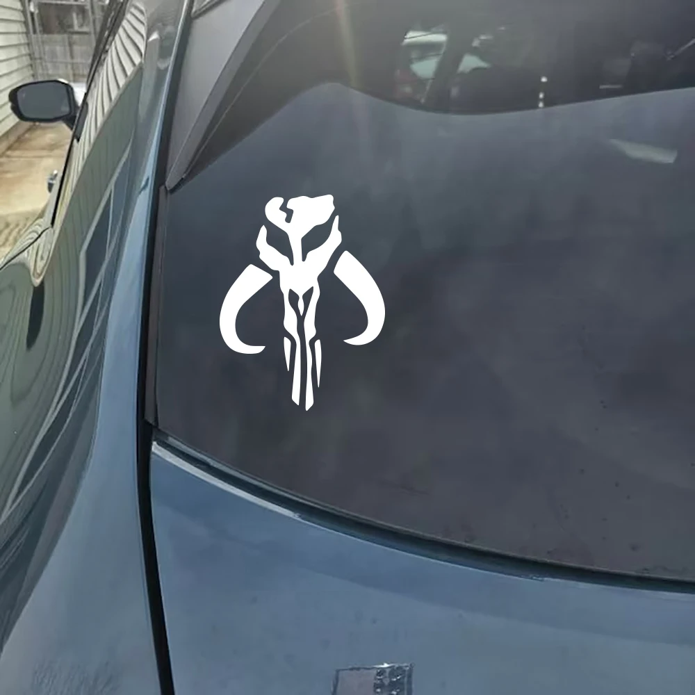 The Mandalorian Car BUmper Stickers Personality Windowshield Auto Decor Vinyl Decals Accessories Waterproof