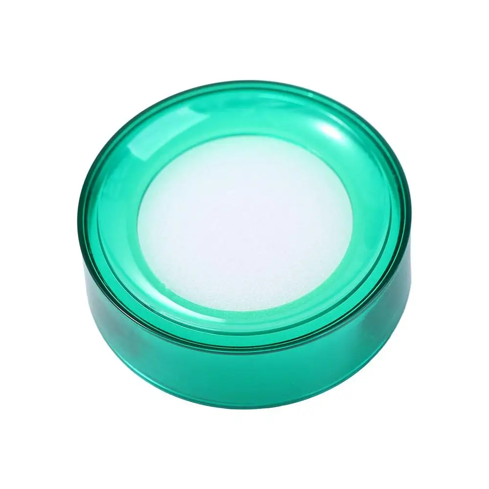 Plastic Round Case Sponge Finger Wet Wetted Tool For Casher Counting Cash Money