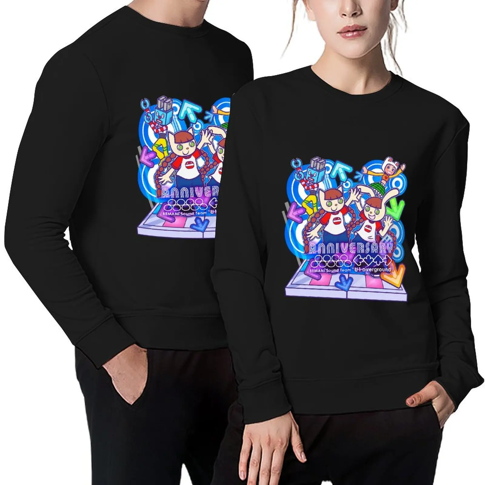 

DDR ANNIVERSARY Pullover aesthetic clothing men clothes anime clothing men's autumn clothes new in hoodies & sweat-shirt