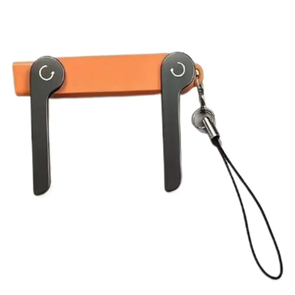 240W Abnehmbares 2-in-1 USB Typ-C Flaches Schnellladekabel mit Klappständer, Schnelladapter, Tragbar für Desktop-Nutzung