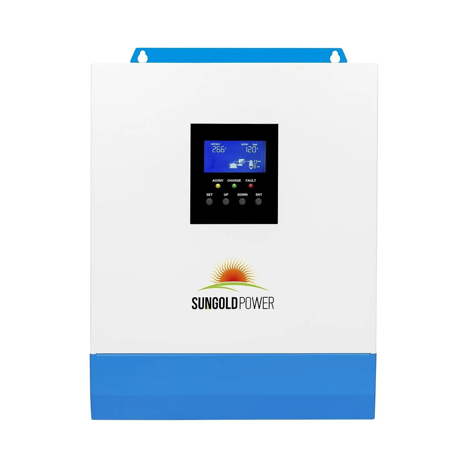 3000W DC 24V Pure Sine Wave Inverter with 80A MPPT Solar Charger (MPPT Voltage Range 120V-400Vdc), 40A AC Battery Charger, Solar