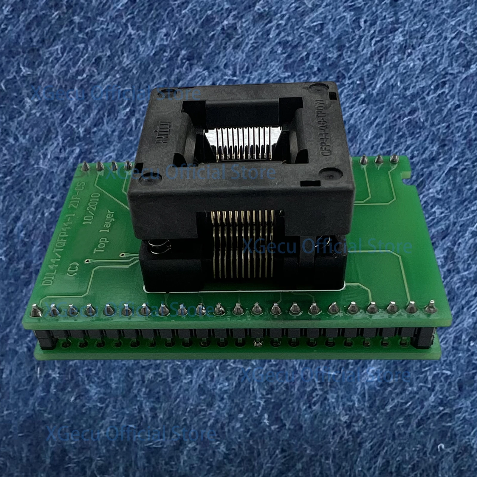 544T4 SA245A IC test converter Socket Adapter QFP44-0.8 TQFP44/QFP44/PQFP44/FQFP44 TO DIP44 for XGecu T56 programmer 70-0076