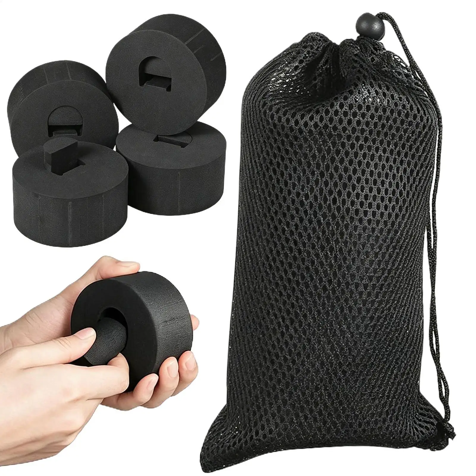 4PCS Underwater Camera Buoyancy Float Kit Lightweight Floating Foam Diving Float Blocks Underwater Camera Buoyancy Device