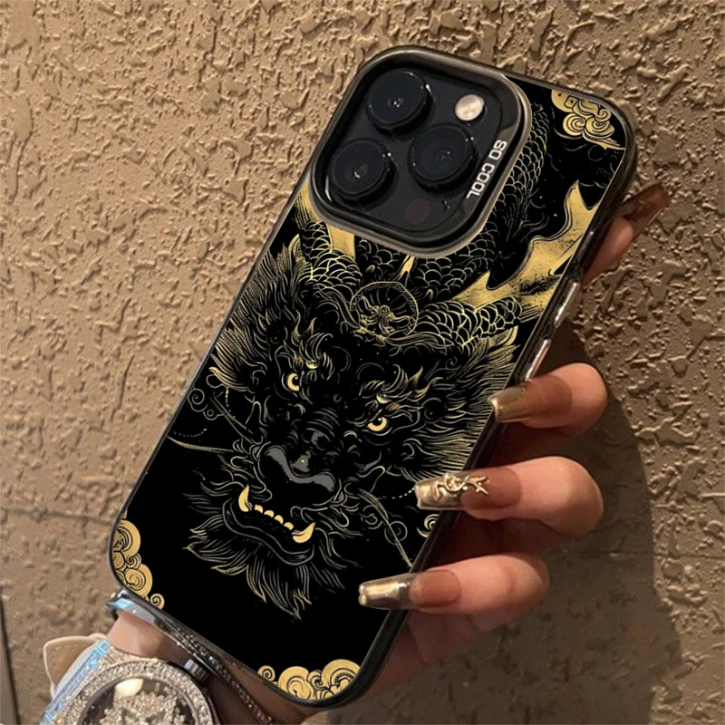 Funda IMD Antigolpes Dragón Totem para iPhone – Parachoques - imagen 5