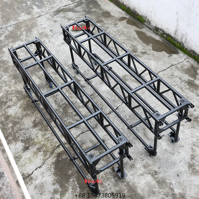 Sistema de Estructura de Techo para Iluminación DJ de 10 pies OEM ODM, Estructura de Aluminio para Escenario, Estructura Pre-ensamblada PRT