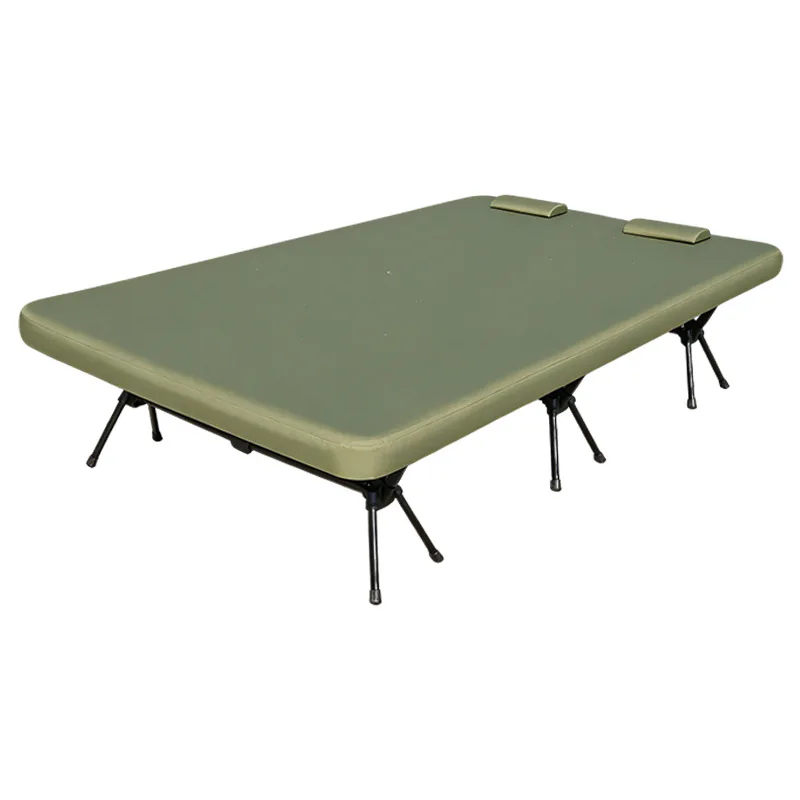 Outdoor camping parallel bar bracket inflatable double camp bed thickened portable inflatable bed