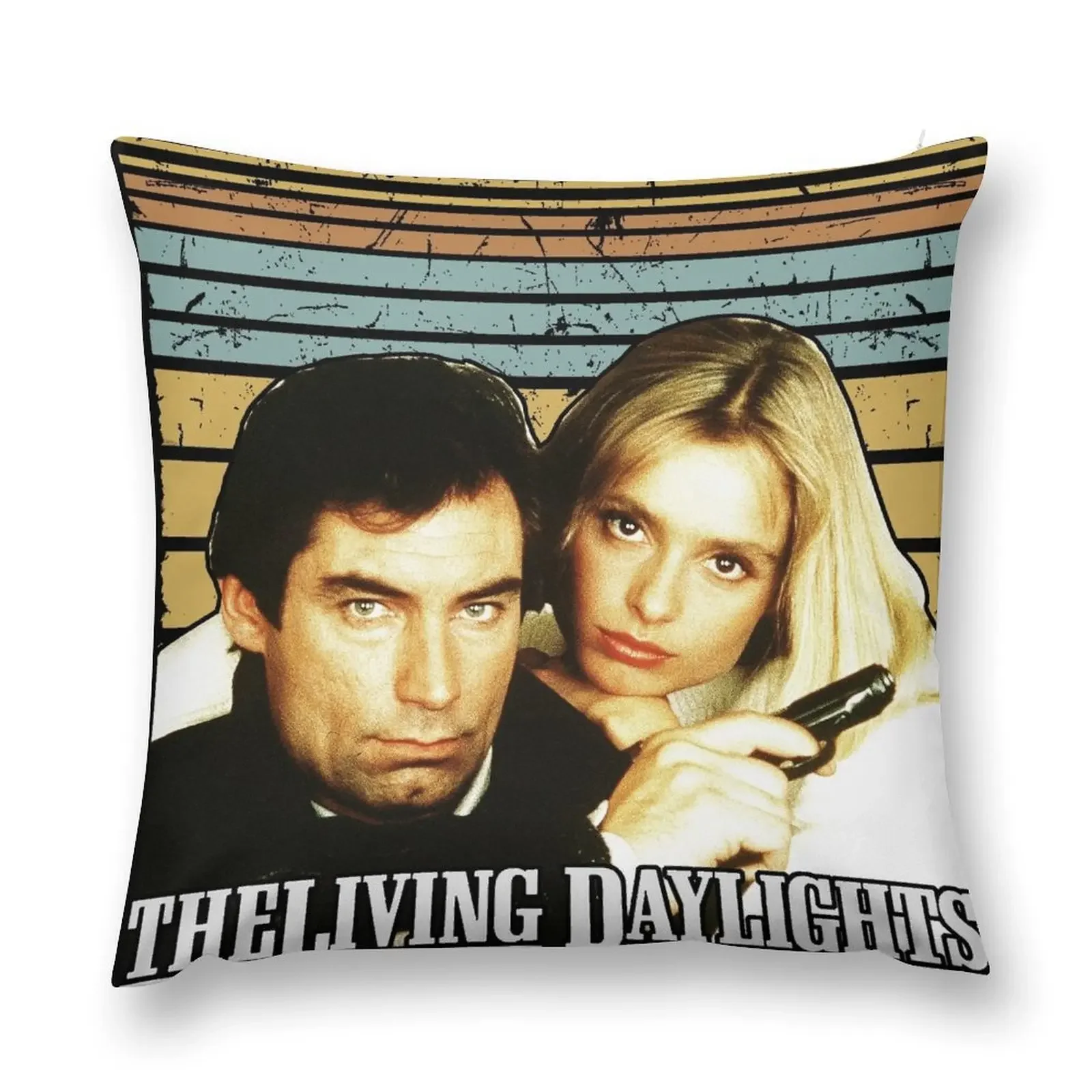 The Living Daylights Throw Pillow Pillowcase Cushion christmas decorations for home 2025 Christmas Pillow pillow