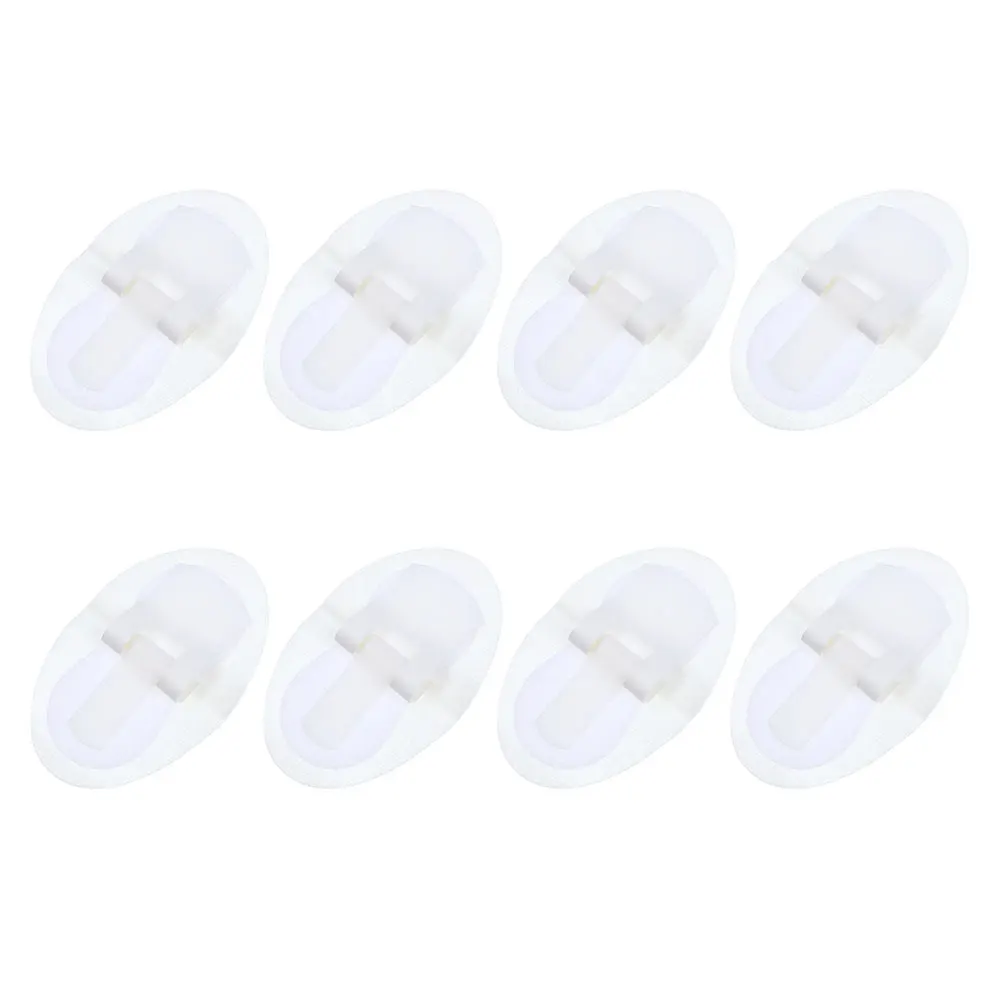 

8 Pcs Catheter Fixation Stickers Non Woven Fabric Tube Tapes Universal Size Easy Use Secure Device Moisture Absorbing Skin