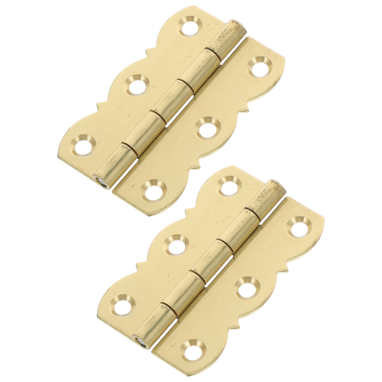 

2pcs Copper Hinges for Piano Accessories Sturdy Disc Shaped without Screws Ideal Replacements Versatile Use Piano Bench Lid