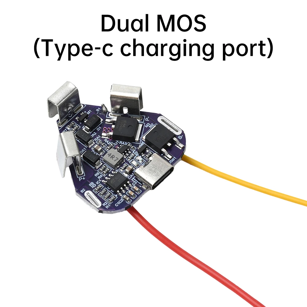 2mos 12.6v bms li-ion placa de proteção de bateria de lítio 18650 power bank balanceador placa equalizadora de bateria para furadeira elétrica