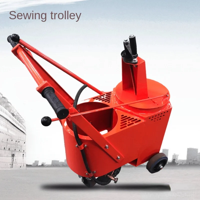 30l Hand Push Hot Melt Caulking Trolley Liquefied Gas Potting Machine Small Asphalt Potting Machine Pavement Machinery