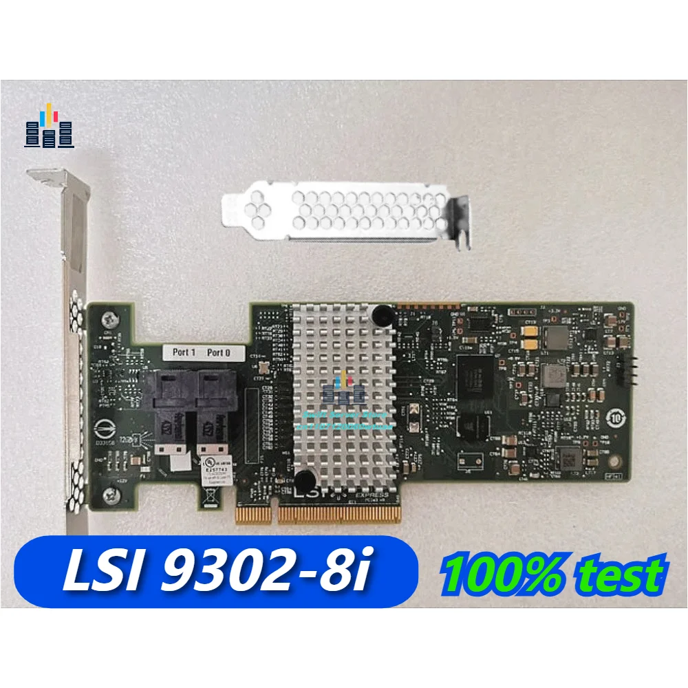 9302-8i SAS HBA Card 12Gb/s PCIe3.0 SFF-8643 IT Mode For NAS Server Compatible IBM N2215