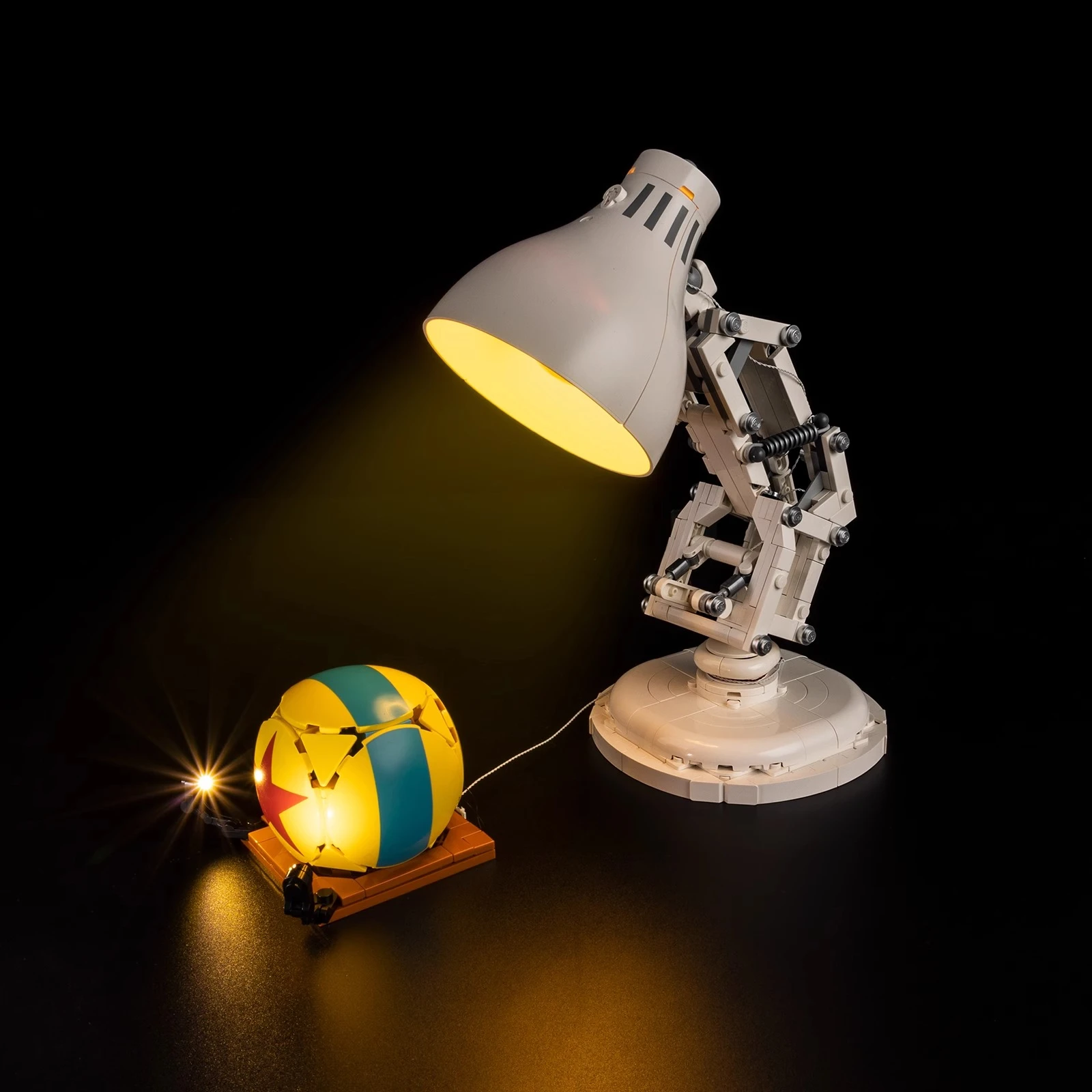 

Not Include Model LED Light Set 21357 Suitable for Luxo Jr. Building Blocks Bricks DIY Lamp Toys
