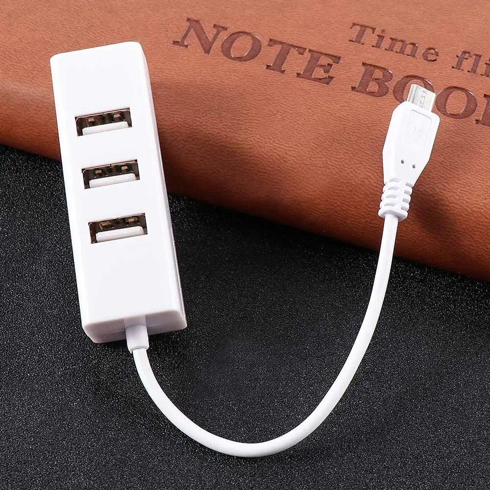 

Multi-function USB 2.0 Micro USB OTG Hub USB To OTG Extension Cable Adapter Converter Charging Cable
