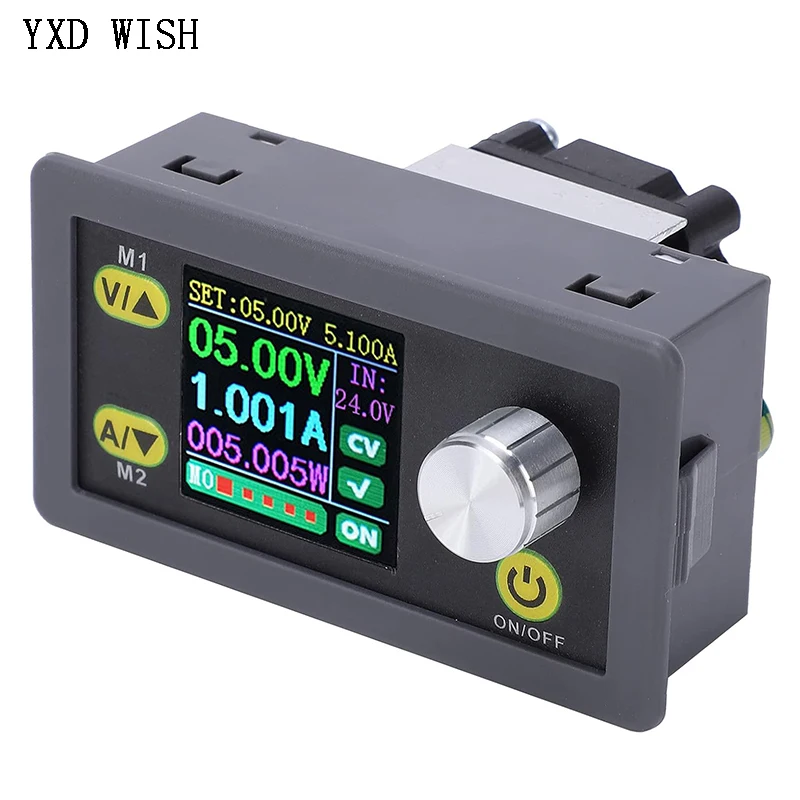 WZ3605E DC-DC Buck Boost Converter CC CV 36V 5A Power Module Adjustable Regulated Laboratory Power Supply Voltmeter Ammeter
