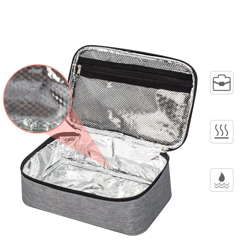 Portable Thermal Insulated Small Mini Cooler Lunch Bag for Kids School Food Containers Reusable Snack Bag