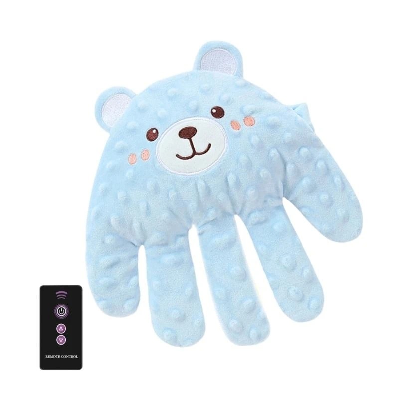 Mano lenitiva per il cuscino per pressione per neonati per neonati cuscino traspirante per animali da cartone animato con