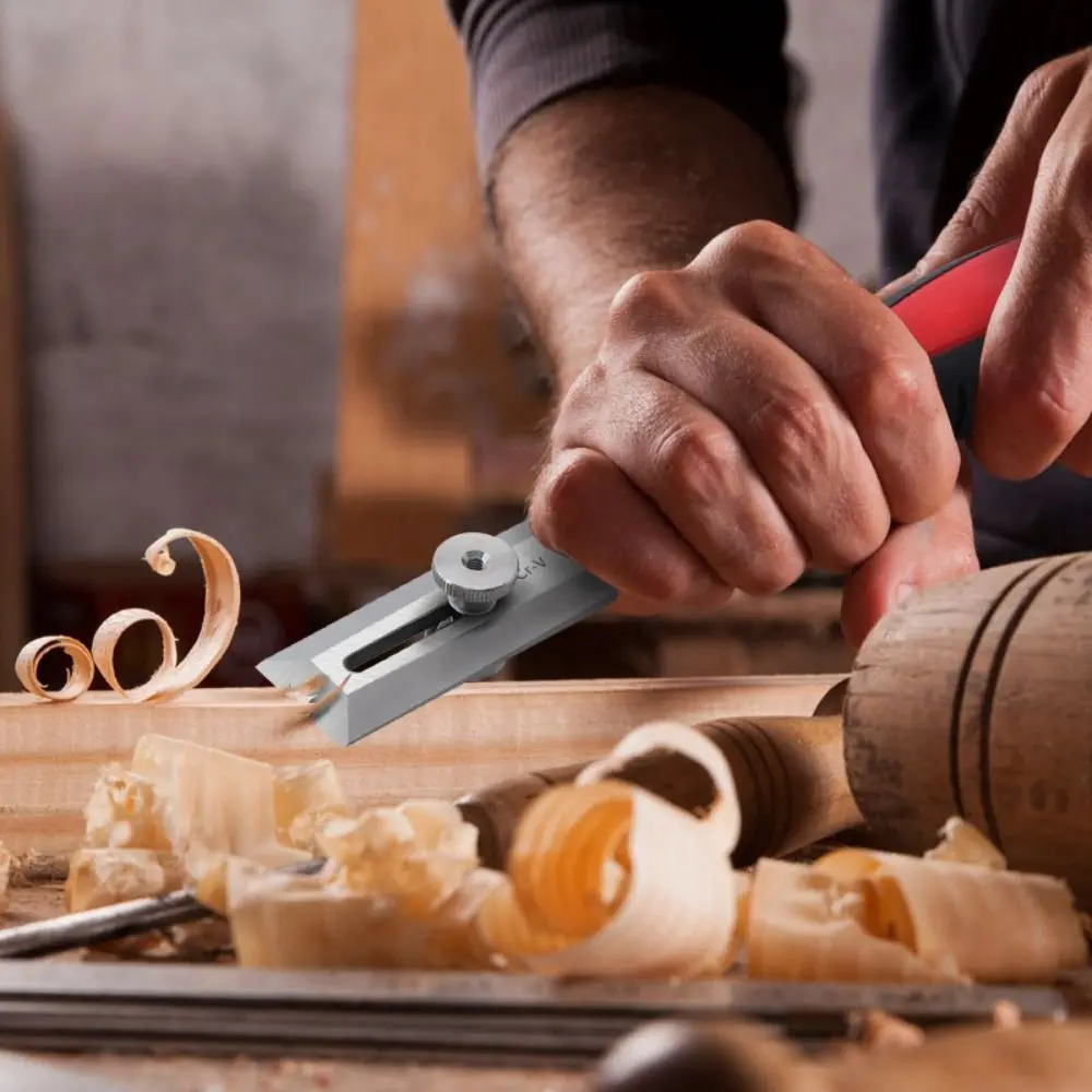 

Non-slip 9 Inch Wood Carving Tool Adjustable Ergonomic Handle Manual Plow Bit High Hardness Cr-V Flat Spatula Woodworking