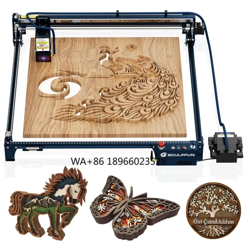 

S30 Ultra 22W Automatic Small Lazer Cutter Engraver Diode Cutting Machines for Business