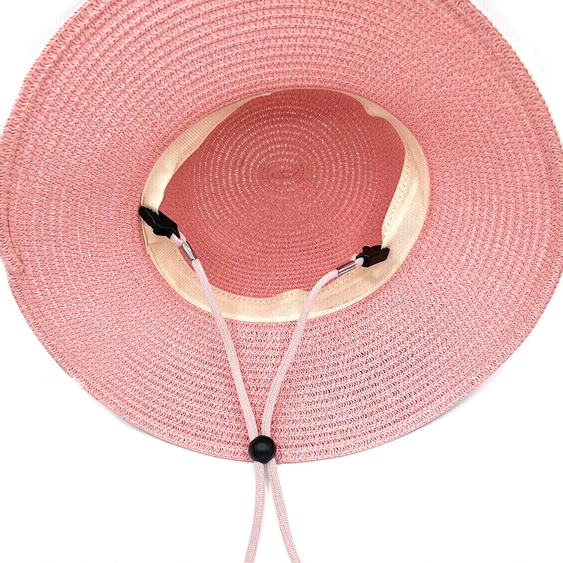 Removable Elastic Anti-Lost Windproof Hat Rope With Buckle Closure Lightweight Adjustable Sun Hat Lanyard Strap Retainer