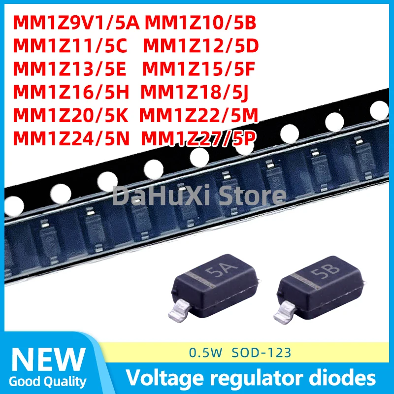 50Pcs Mm1Z9V1 5A Mm… - image