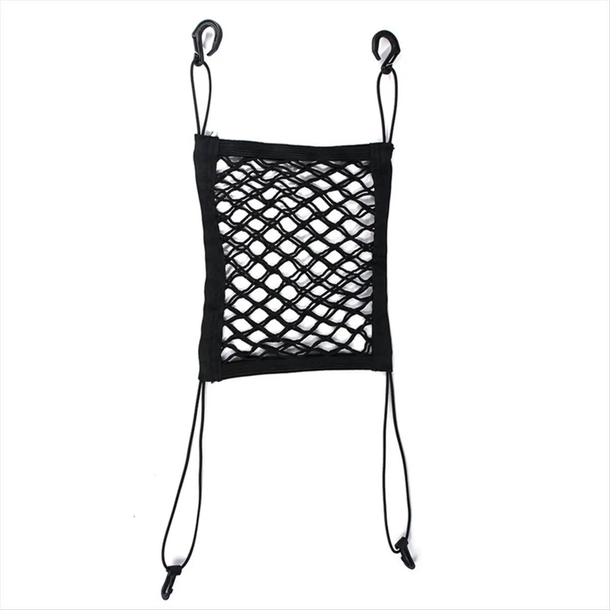 ABJS Dog Car Net Barrier Pet Barrier with Mesh Organizer Baby Stretchable Storage Bag Universal for Cars