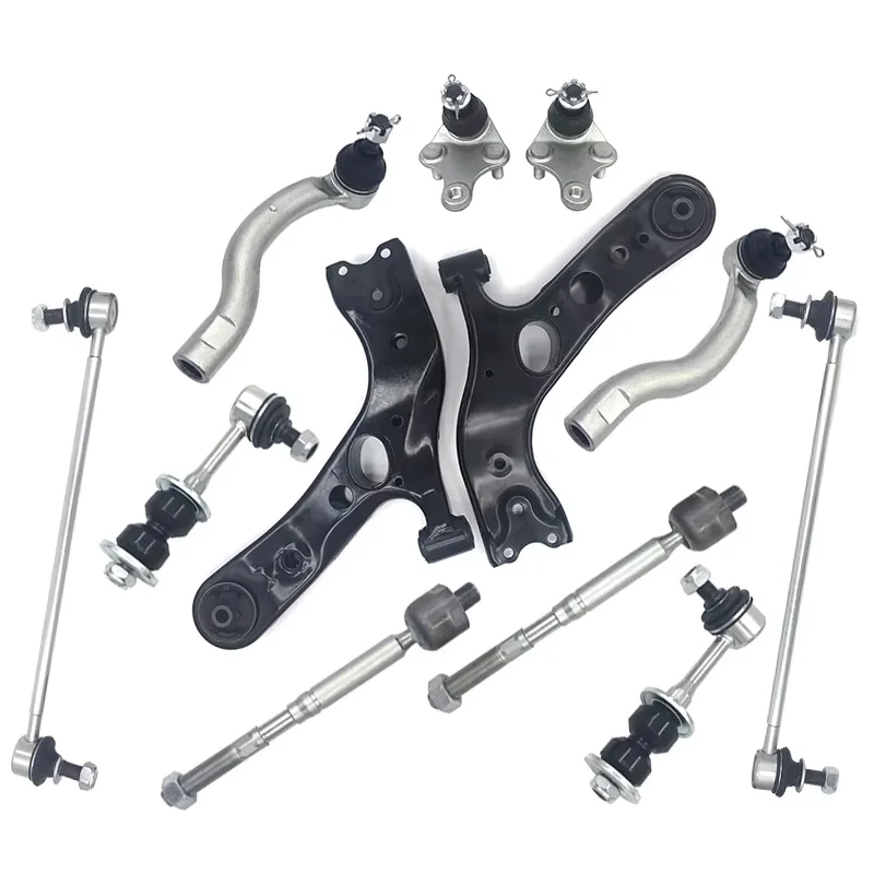 

AzbuStag 12Pcs Front Lower Lh Rh Control Arm Sway Bar Link Tie Rod Suspension Kit for TOYOTA RAV4 2006-2018 K620586 4333009720