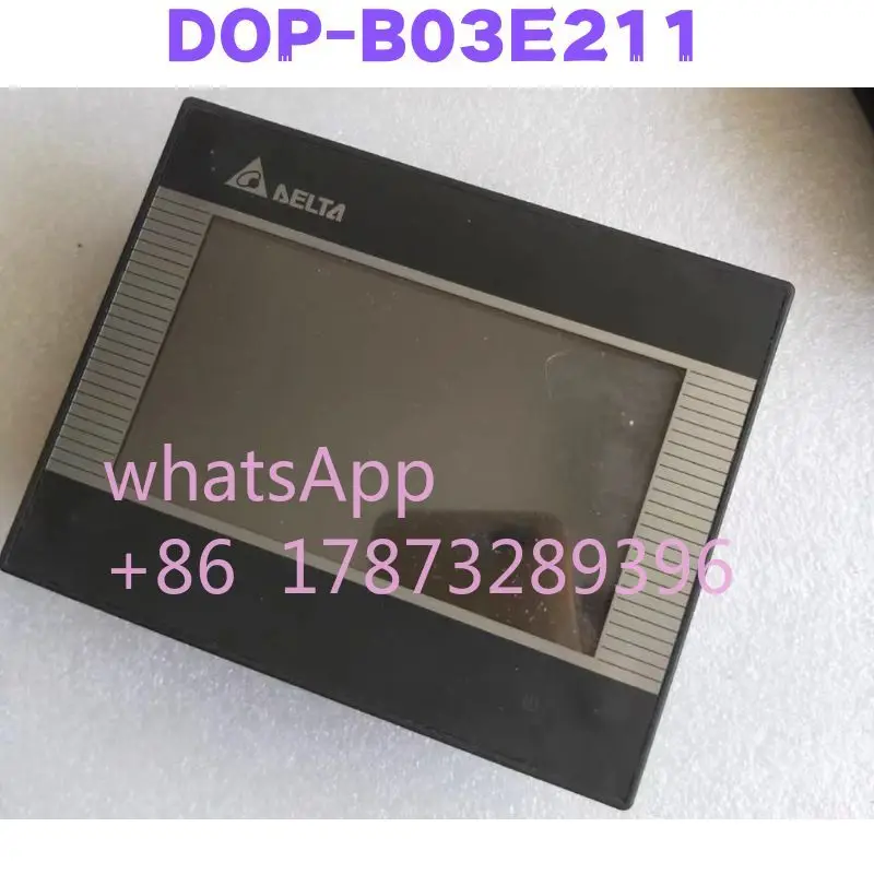 

Подержанный сенсорный экран DOP-B03E211. Протестировано в порядке.