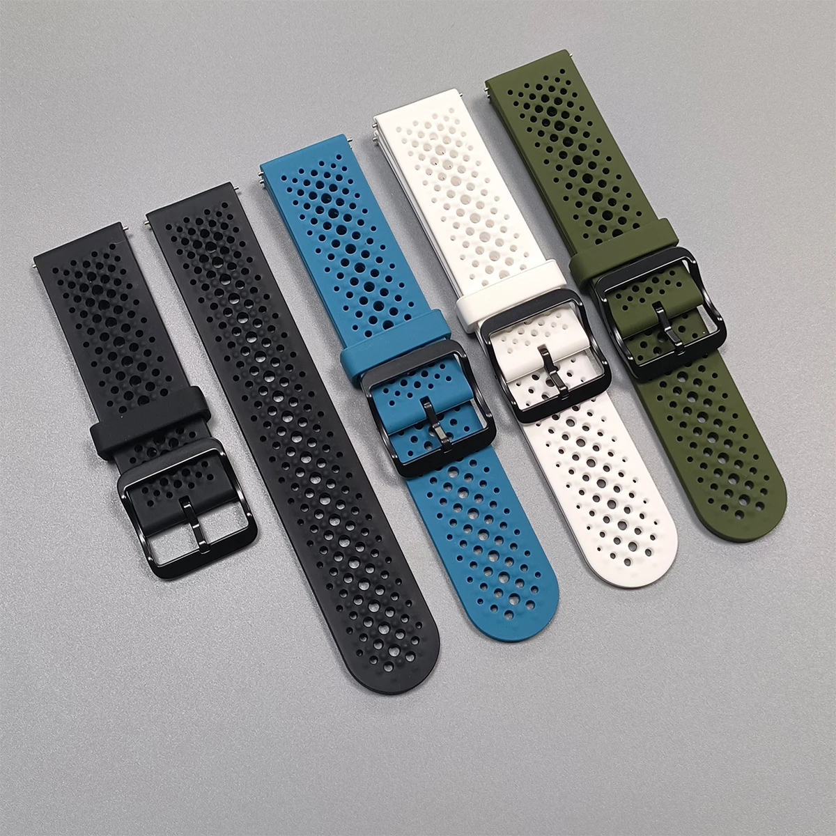 Breathable Sports Strap For SUUNTO VERTICAL 2/RUN Watch Band 22mm For SUUNTO 9 5 Peak/OCEAN/PACE S 2 Silicone Bracelet Wristband