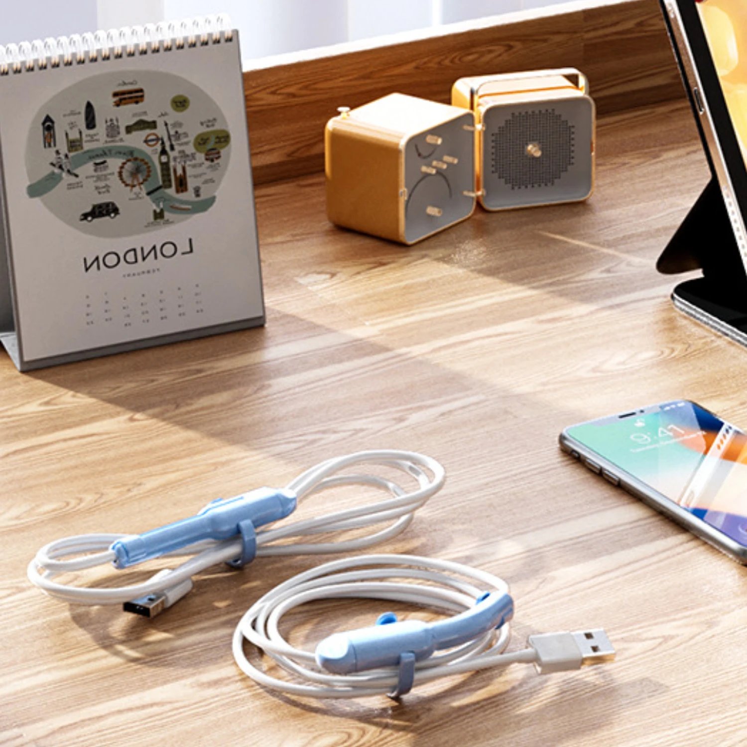 Soft Silicone Charge Cable Winder Wire Protectors USB C Type C Wire End Cord Savers Cable Organizers for Samsung Android