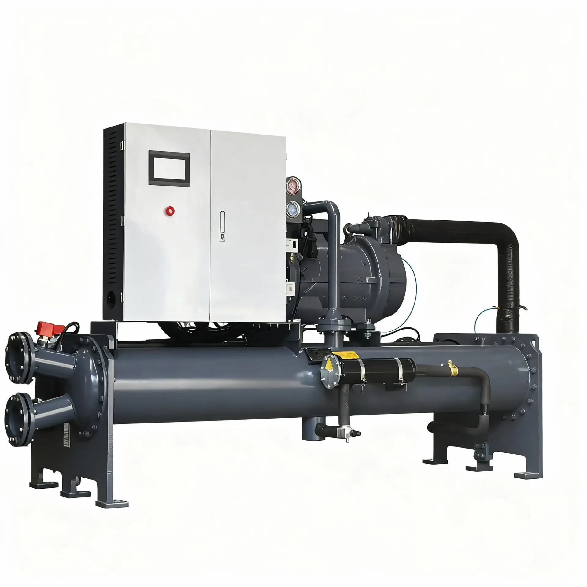 Screw Air-Cooled Low-Temperature Refrigeration Inverter Rapid Cooling Chiller Water-Cooled Industrial Condensing Unit