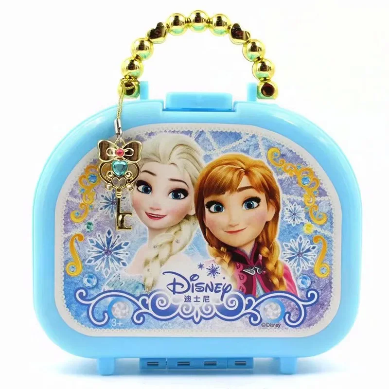 [Funny] Disney Frozen Sofia the First princess Hello Kitty Cute cartoon nail art set play house Toys Creative girl best gifts