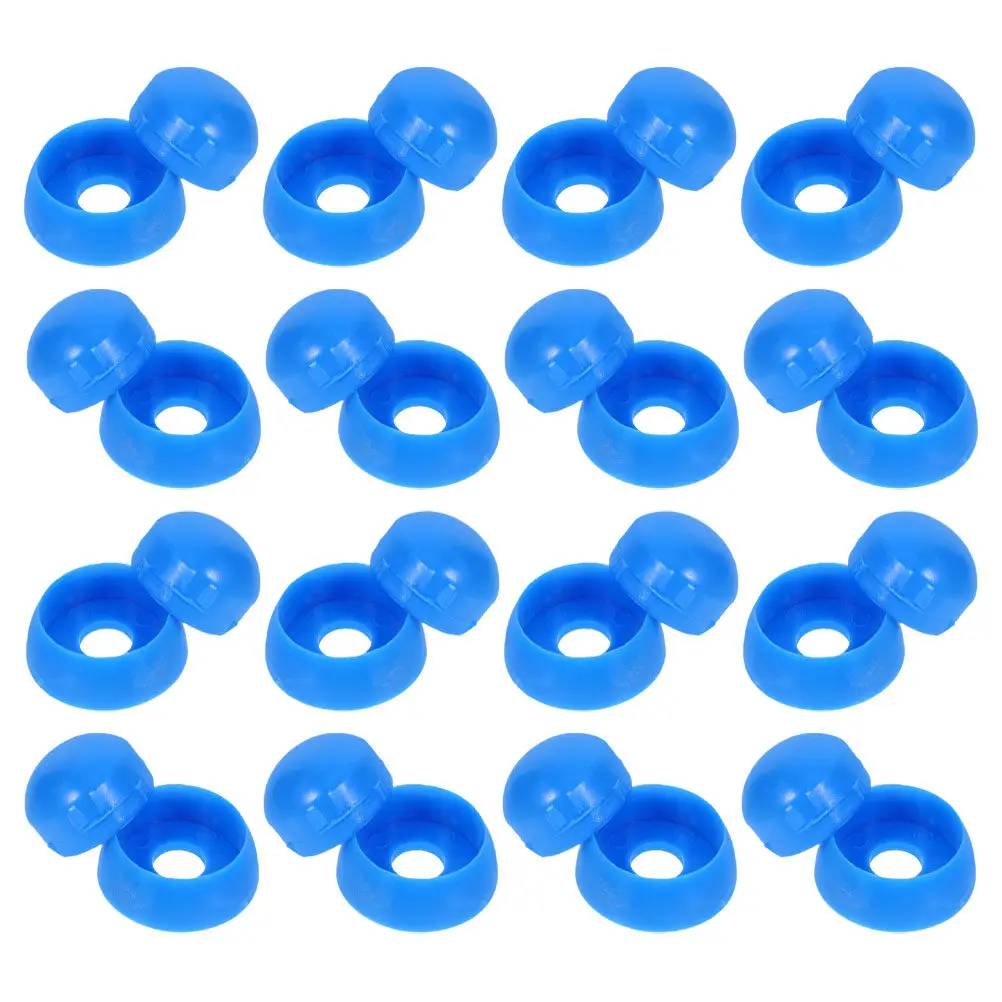 

25 шт. защитных колпачков для гаек и винтов, пластиковые заглушки для болтов, безопасные купольные колпачки для уличного игрового оборудования для детей