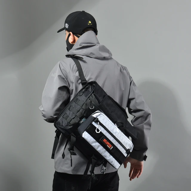 Techwear Accessories | Edc Bag Accessories | Molle Webbing | Messenger Bag  | Techwear Acc - Instrument Bags & Cases - Aliexpress