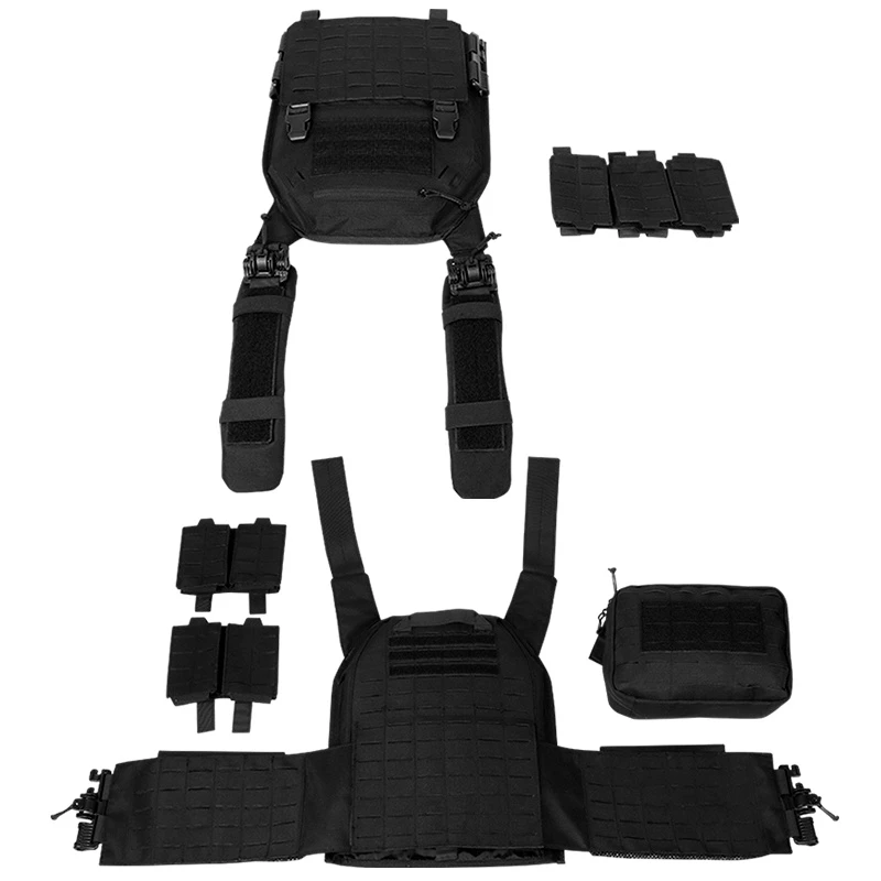 1000D Fabric Quick Releaseable 6094 Tactical Vest with Triple Magazine Pouch