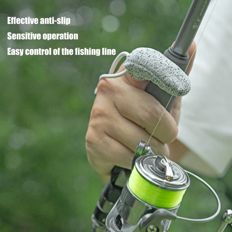 Anti Cutting Single Finger Cover Professional Fishing Finger Protector Fishing Gloves Wear Resistant Finger Shield