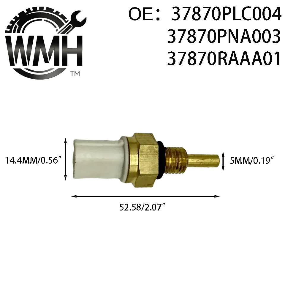 

1 шт. 37870PLC004 37870PNA003 37870RAAA01 Датчик температуры охлаждающей жидкости для Honda Civic для Acura RL TSX RSX Автомобильные аксессуары