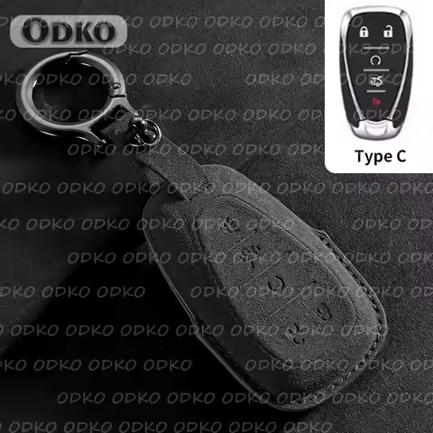 Suder Leather Car Key Case Cover for Chevrolet Malibu Camaro Cruze Traverse Spark Equinox Sonic Volt 3 4 5 Button Protect Shell
