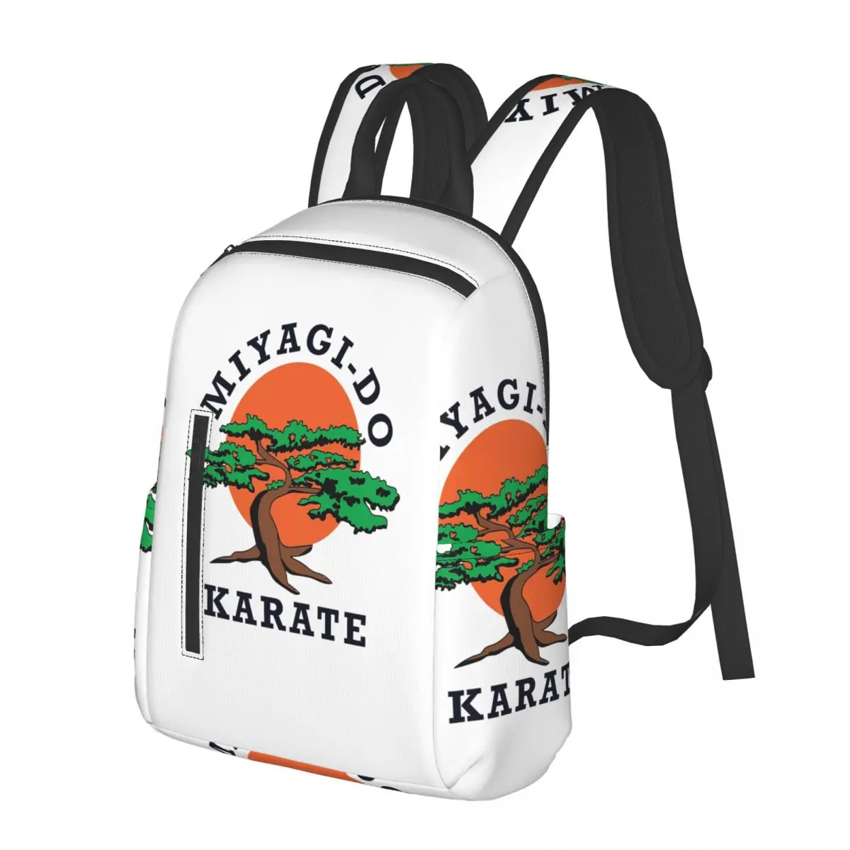

Miyagi Do Jo Karate Martial Student Backpack School Bag Hiking Travel Daypack for Men Women Bookbag Shoulder Bags