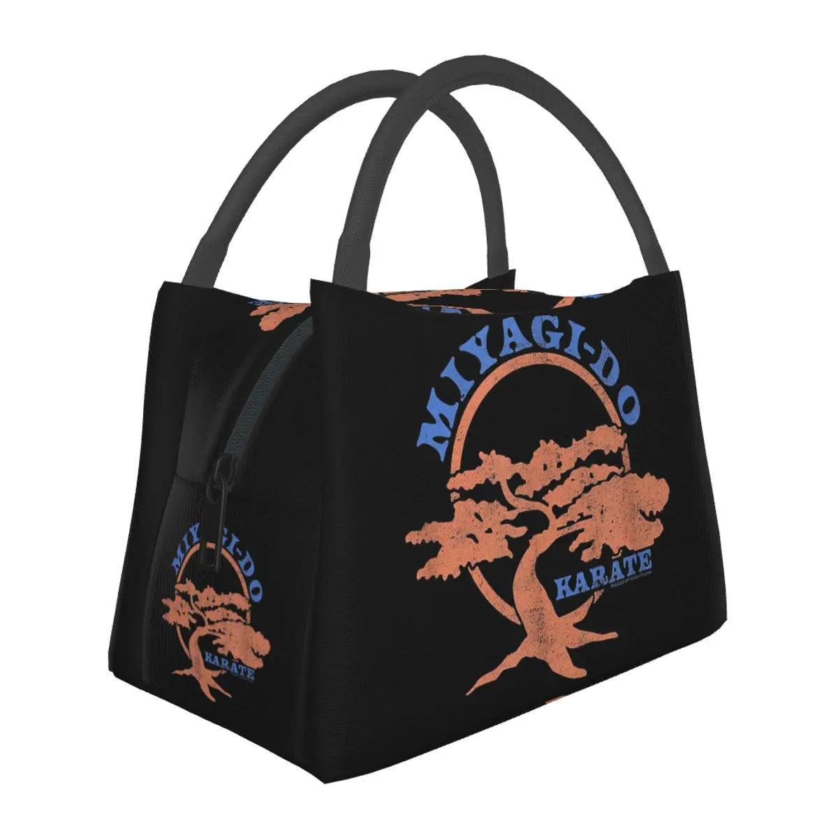 Cobra Kai Miyagi-Do Karate Bonsai Logo Classic Lunch Bags Bento Box Lunch Tote Picnic Bags Thermal Bag for Woman Kids Work