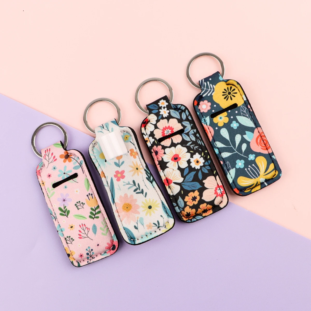 Держатель-для-бальзама-для-губ-с-цветами-брелок-со-свежими-листьями-для-женщин-брелок-для-ключей-сумка-подвеска-на-рюкзак-дорожные-аксессуары-для-макияжа