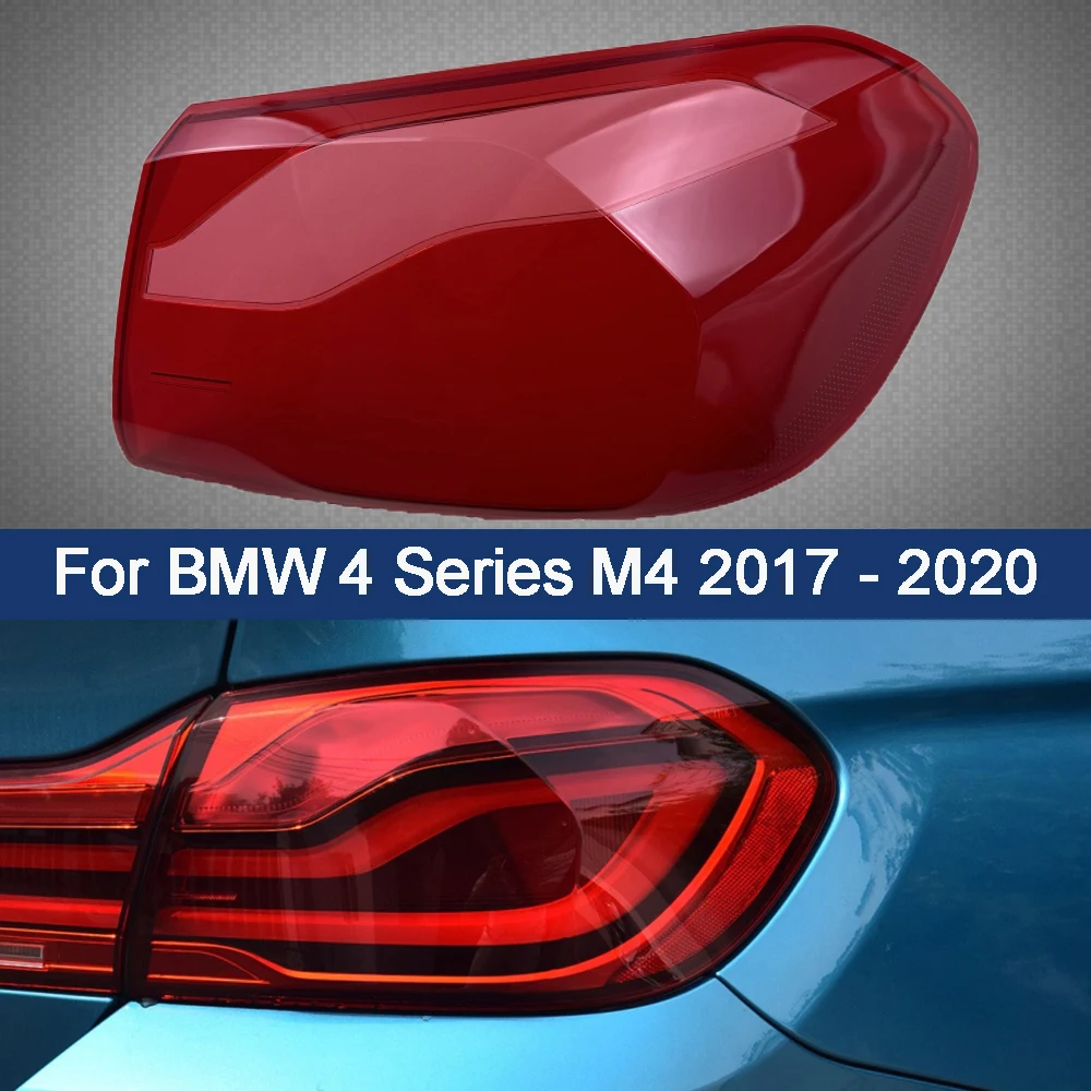 For BMW 4 Series M4 2017 - 2020 Rear Taillight Shell Tail Lamp Cover Turn Signal Stop Light Mask Replace The Original Lampshade