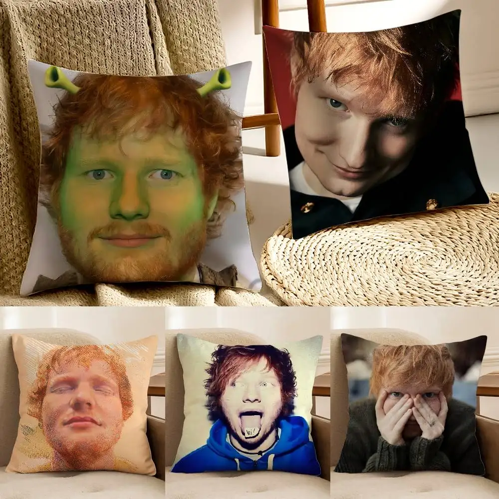 Singer E-Ed Sheeran…