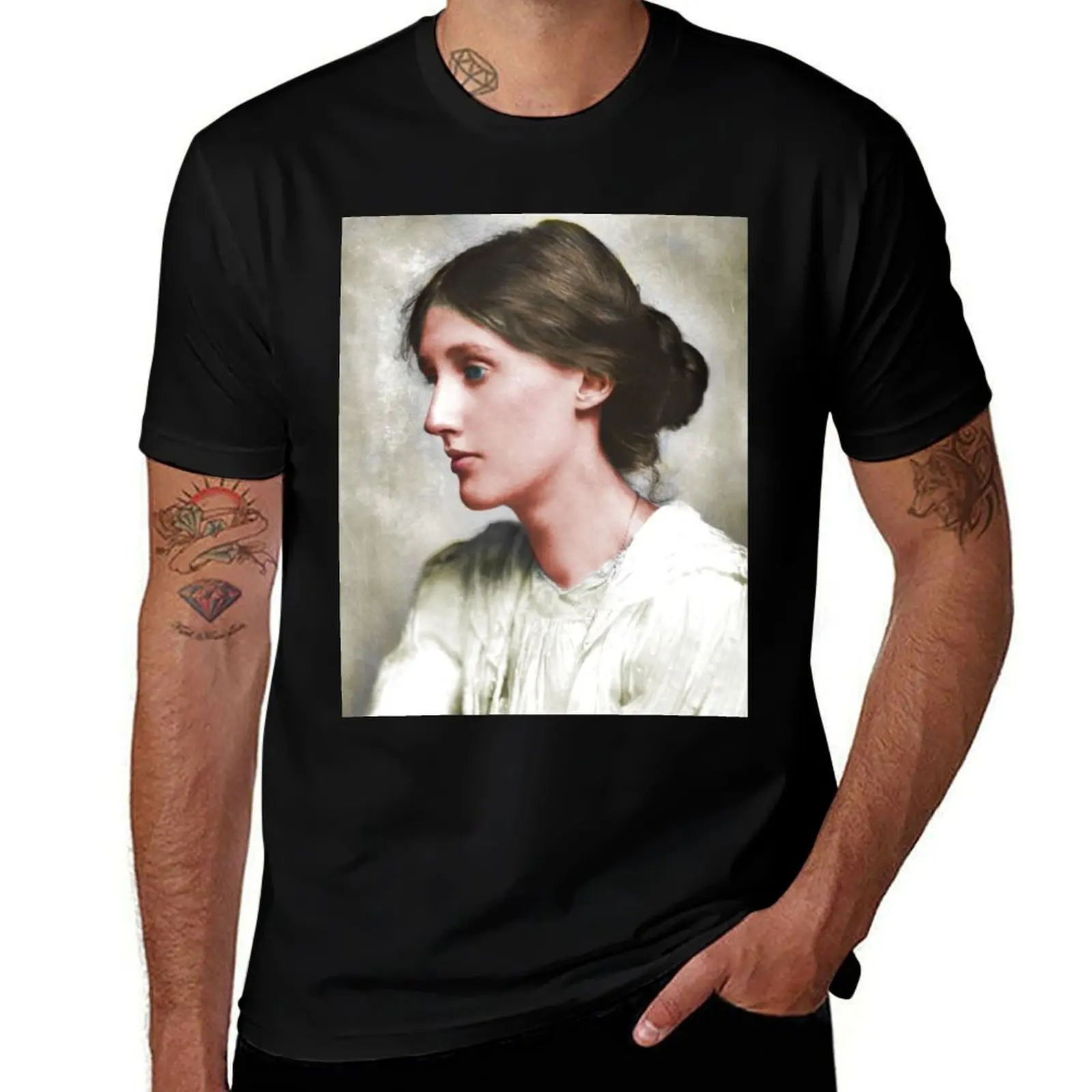 Virginia Woolf T-Shirt anime t shirts oversize T-Shirt