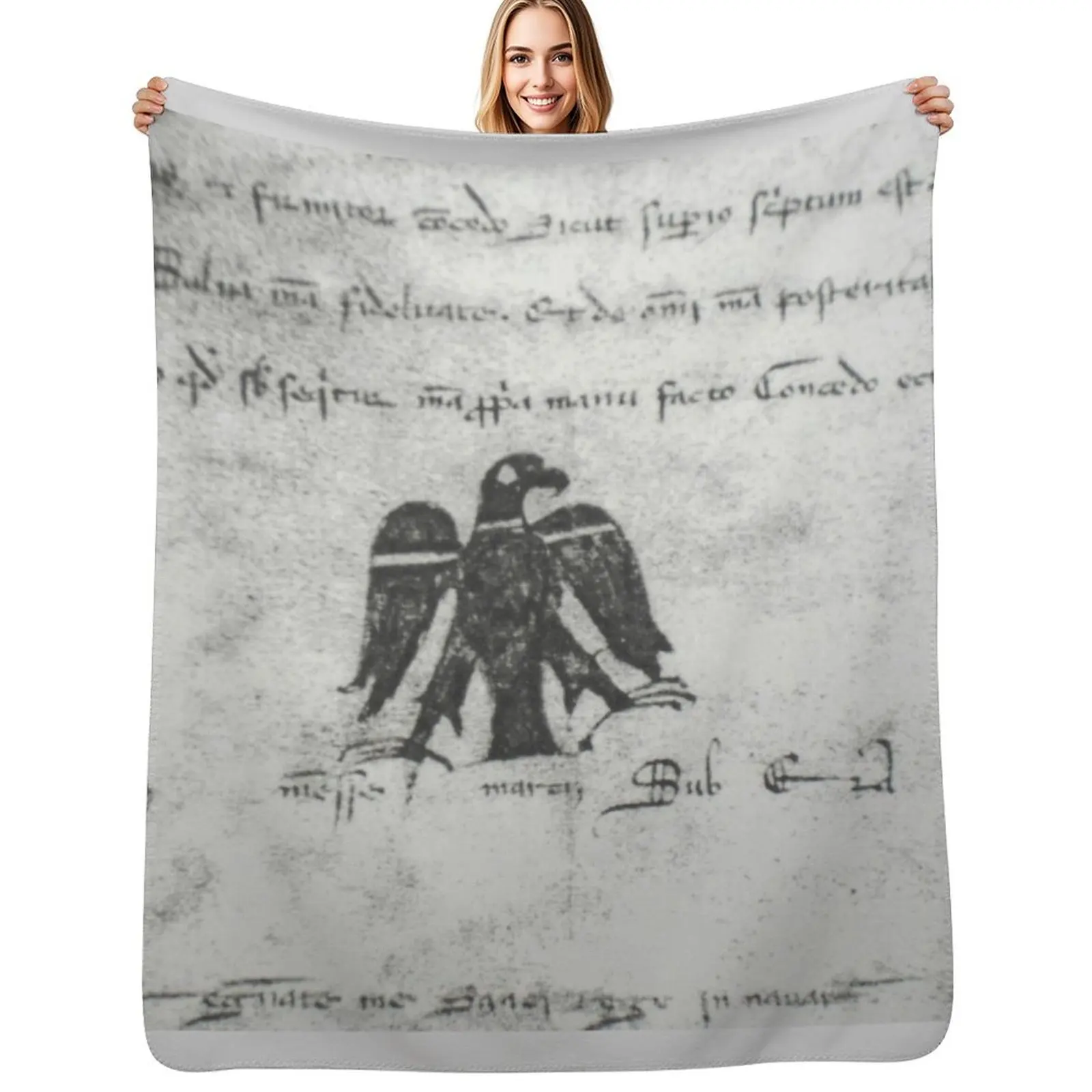 

Arrano Beltza Flag Throw Blanket Beach Picnic Luxury Designer Large Blankets