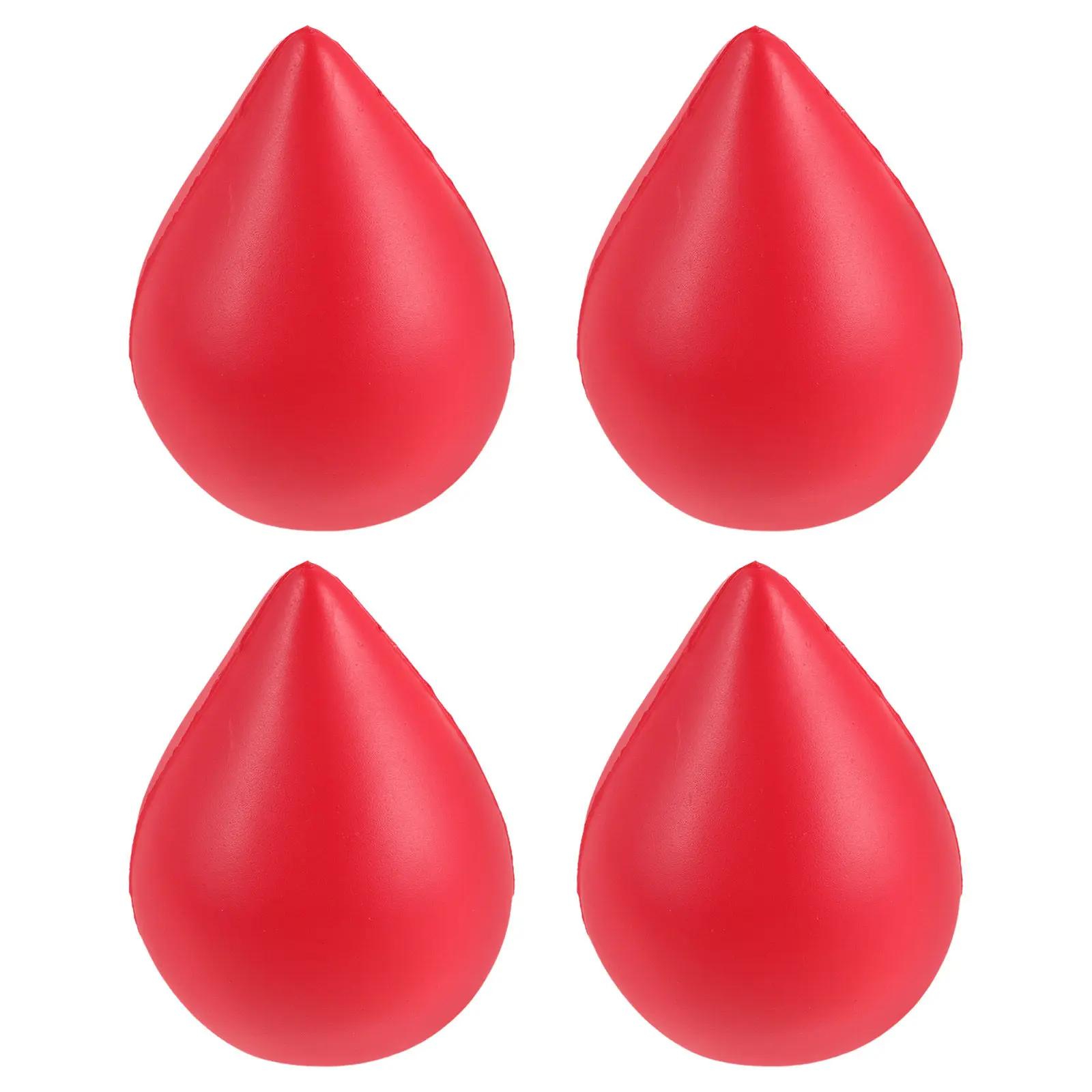 4Pcs Blood Donation Stress Balls Unique Squeeze Hand Exercisers Anxiety Relief for Office Desk Hand Strengthening PU Relaxation