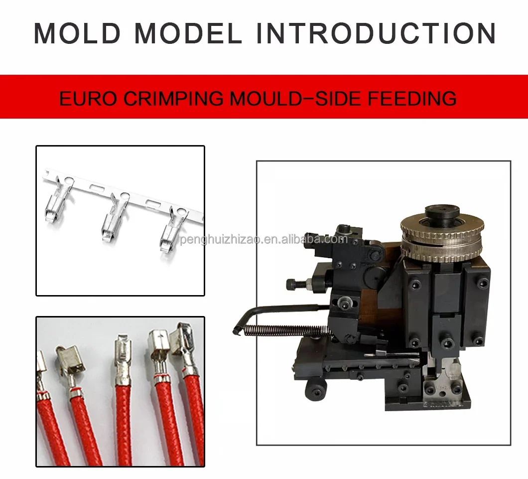 40MM Stroke European Terminal Crimping Applicator Crimping Mold Included Crimping Blades