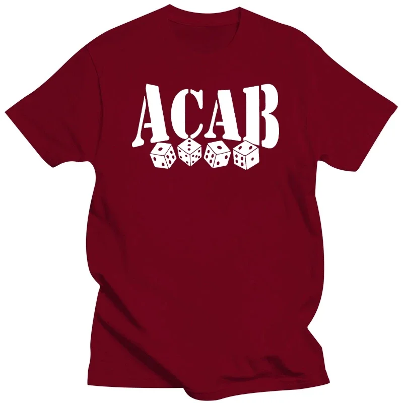 2026 Men's Extra Large T-shirt with Four Dice Pattern Print Short Sleeve Gender Neutral T-shirt